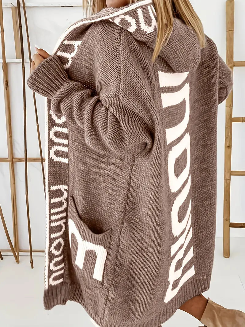 Anna - Eleganter Langer Cardigan