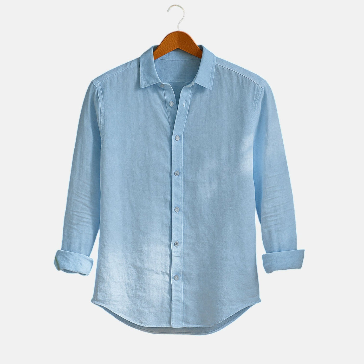 Rodelio™ | Capri-Hemd aus Leinen- und Baumwollmischung