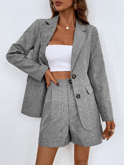 Sania - Französischer Blazer-Anzug