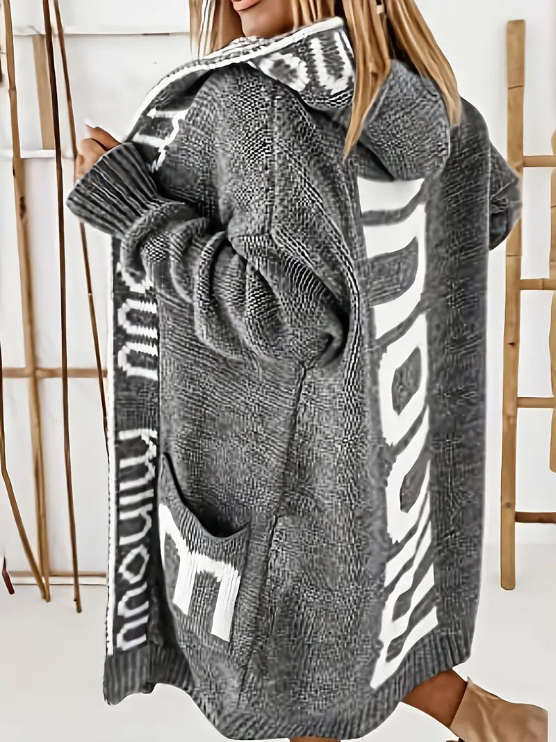 Anna - Eleganter Langer Cardigan