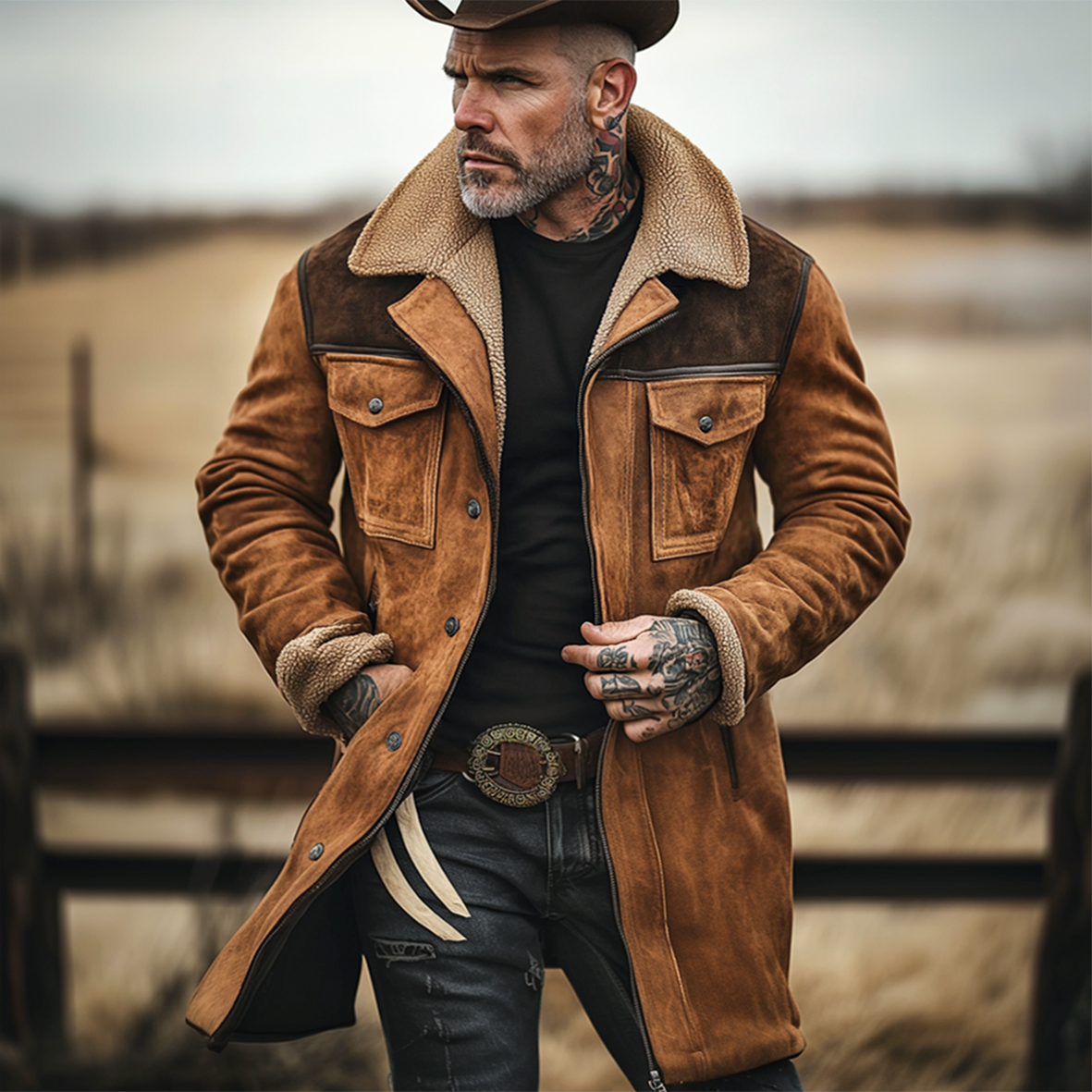 Johann™ - Vintage outdoor mantel