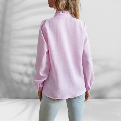 Leichte Bluse mit Rüschen-Detail