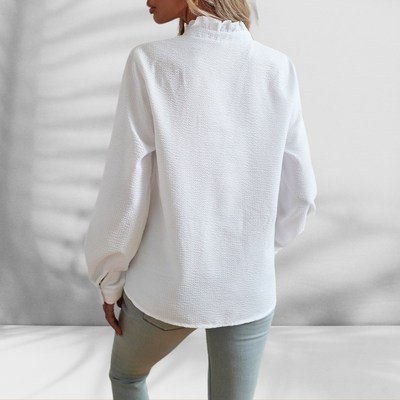 Leichte Bluse mit Rüschen-Detail