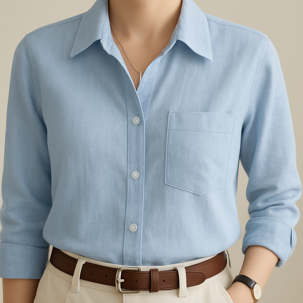 Klara™ | Bluse i lin