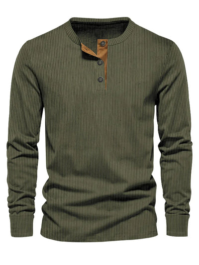 Easton™ | Klassisches Herren-Langarmshirt