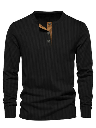 Easton™ | Klassisches Herren-Langarmshirt