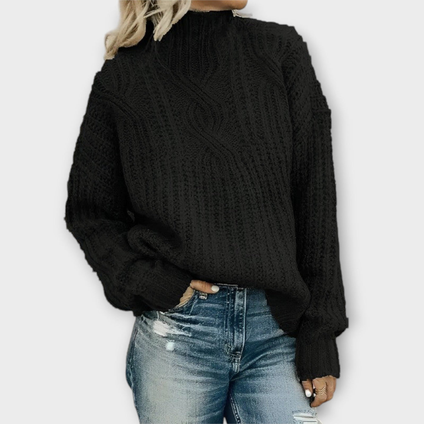 Harper | Kuscheliger Strickpullover