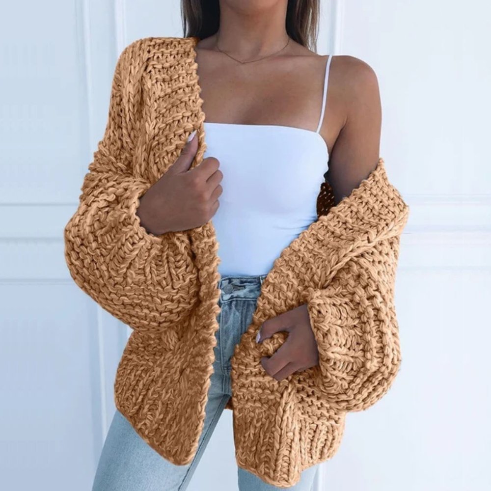 Eleanor - Grobstrick Relaxed Cardigan