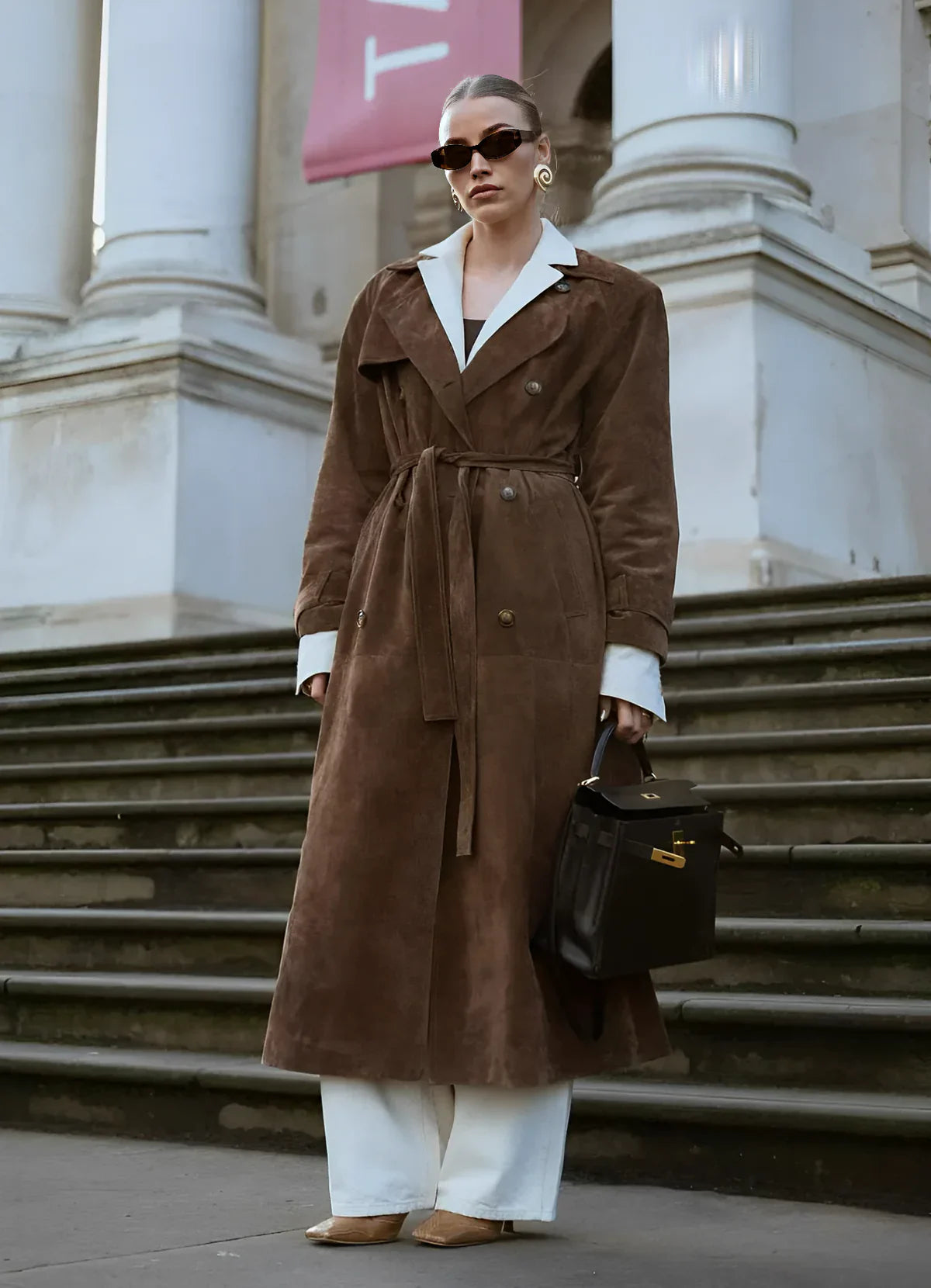 Beautifash™|  Trench Coat i mocka